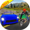 Impossible Mountain Track Stunt superhero Race Fun快速下载