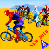 Superheroes Bmx Tricky Racing Games绿色版下载