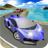 Valley car driving