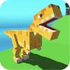 Blocky Dino Park TRex Rampage