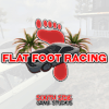 Flat Foot Racing Car Racing