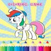 coloring horse pony cute无法打开