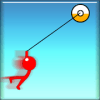 Stickman Star Hook  Bounce and Jump Swing Game