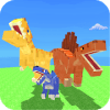 Blocky Dino Park Apex Predator Arena