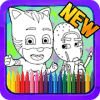 PJ Heros Masks ColoringBook