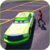 Superhero Ultimate Cars Highway lightning Racing