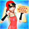 Pizza King Moto Pizza Delivery Boy