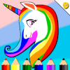 Unicorn Rainbow Coloring Pages  Little Bee无法打开