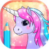 Unicorn Coloring Pages with Animation Effects无法打开