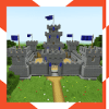 Map MCPE Castle Wars 1 the best tower defense map