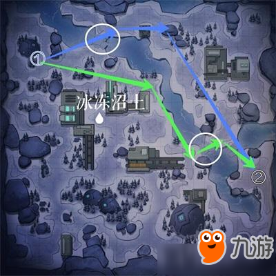 《跨越星弧》冰沼凍土100%探索度攻略