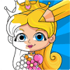 Princess Coloring Book Pages: Kids Coloring Games
