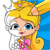 单机破解版游戏Princess Coloring Book Pages: Kids Coloring Games