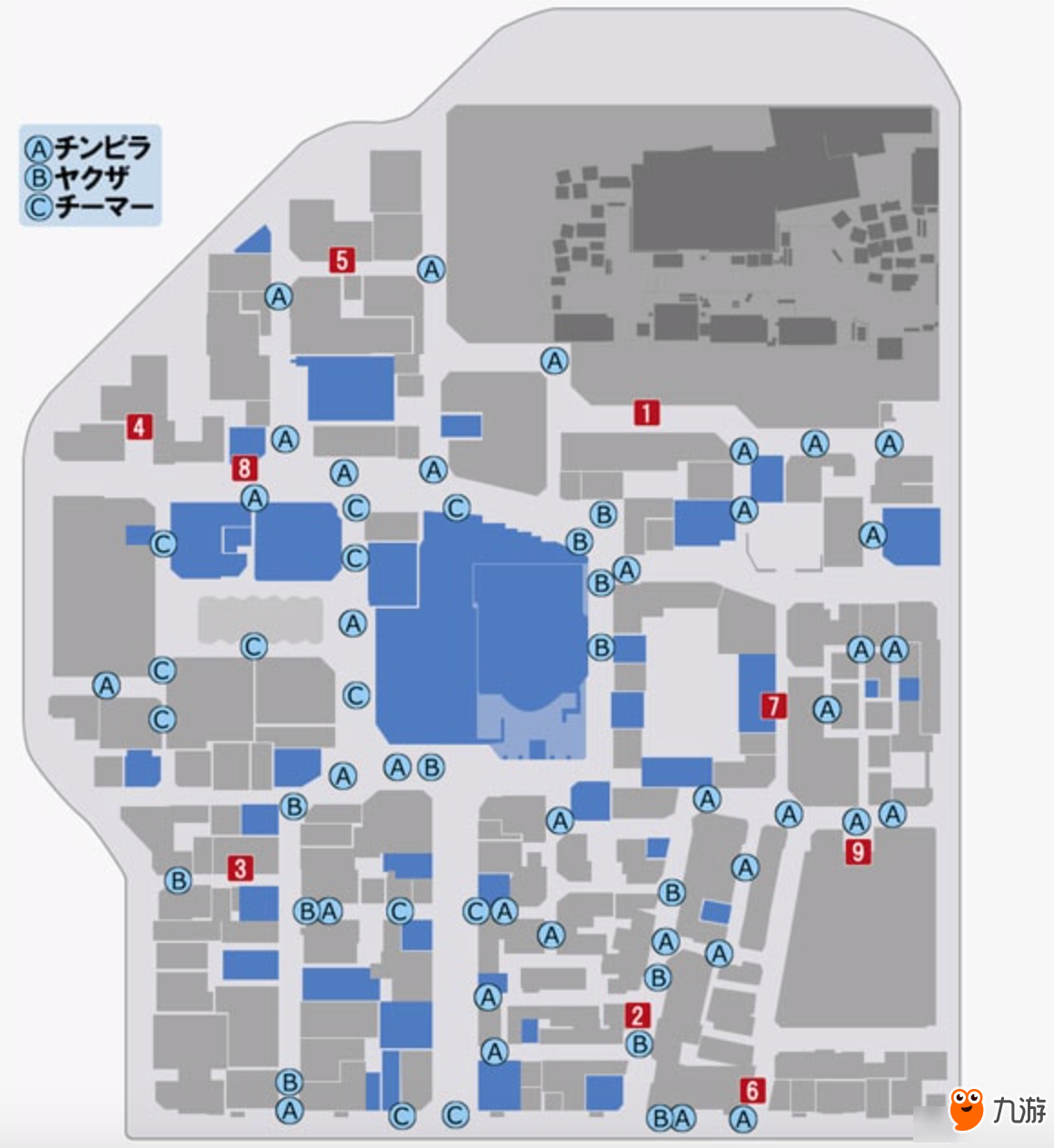 徘徊头目及杂兵在哪 如龙极2徘徊头目及杂兵分布区域分享