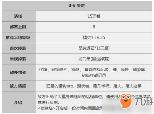 明日方舟3-6怎么打 明日方舟3-6通關(guān)攻略