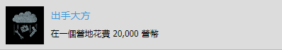 《往日不再》“出手大方”成就達成攻略