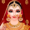 Indian Wedding Makeover,Makeup And Dressup: Part 2