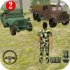 U Army ffrad Truck Drvr 3D 2