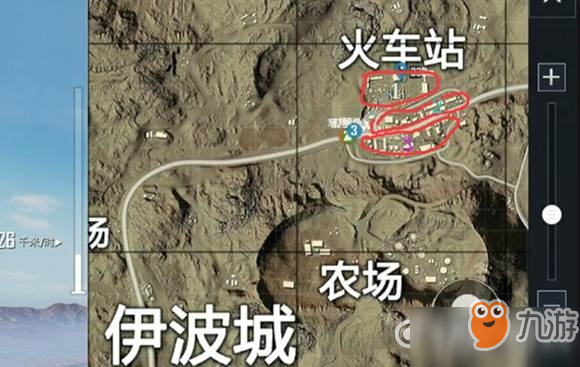 和平精英沙漠地圖火車站打法