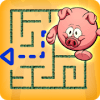 Piggy Maze Runner  Kids educational puzzle