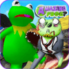 Frog vs Amazing Zombie Enemies Simulator