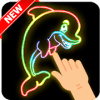 Glow coloring Cartoon pages for kids占内存小吗