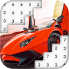 Coloring Cars Pixel Art Racing Color by Number Car