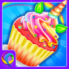 游戏下载Sweet Unicorn Cupcake Maker  Rainbow Food