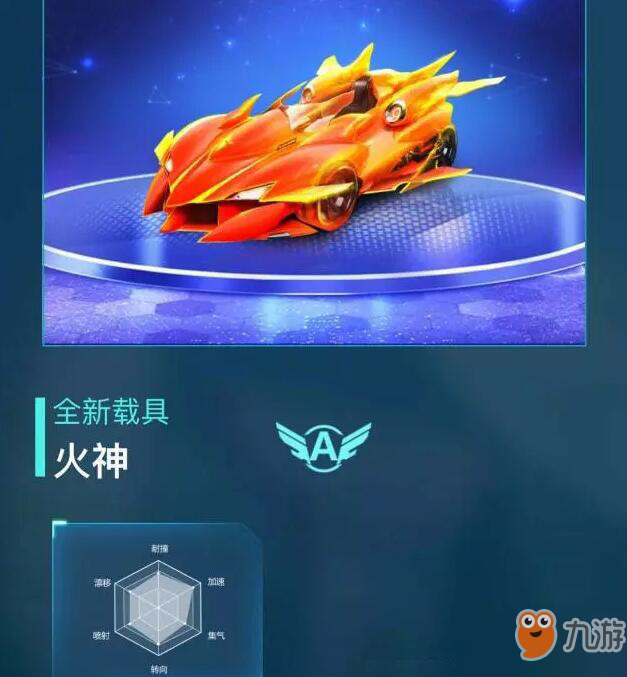 QQ飛車(chē)手游火神屬性