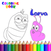 coloring larva cartoon中文版下载