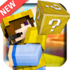 Pixel World,Lucky Block Race + Skins for Minecraft怎么下载到电脑