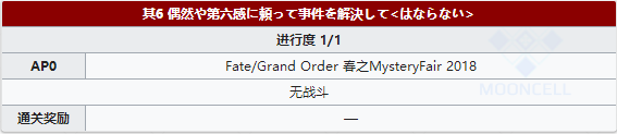 FGO虛月館殺人事件其6配置攻略 主線本配置掉落詳解