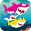 Piano Little Shark Tiles  Sea Animated swimming