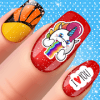 princess nail art salon Fashion nail paint makeup如何升级版本