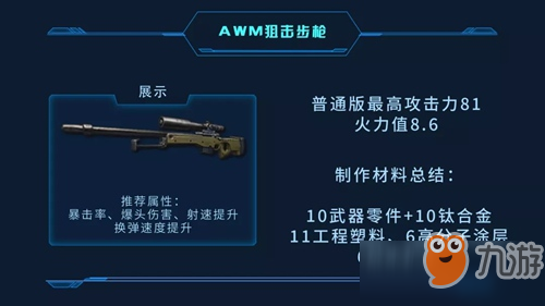 明日之后60级新武器属性解析