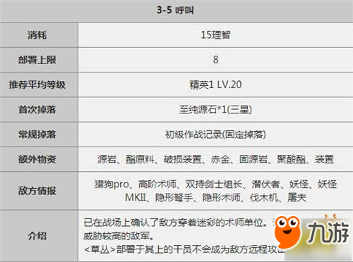 明日方舟-3-5通关攻略 过关玩法技巧解析