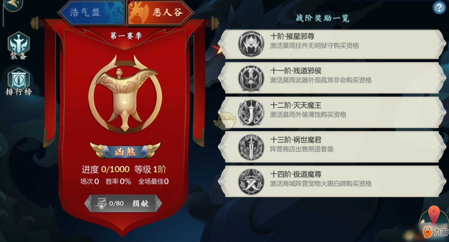 《剑网3：指尖江湖》战场奖励一览