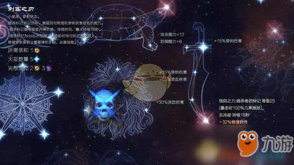 《恐怖黎明》星座刺客之刃屬性詳解