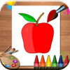 Simple ColorsFruits &Vegetables coloring for kids怎么下载到手机