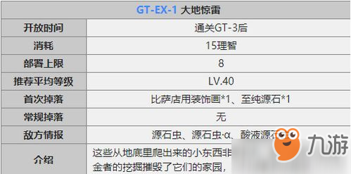 明日方舟GT1怎么打 明日方舟GT1通关攻略