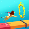 Circus Fire Ring  jump running games