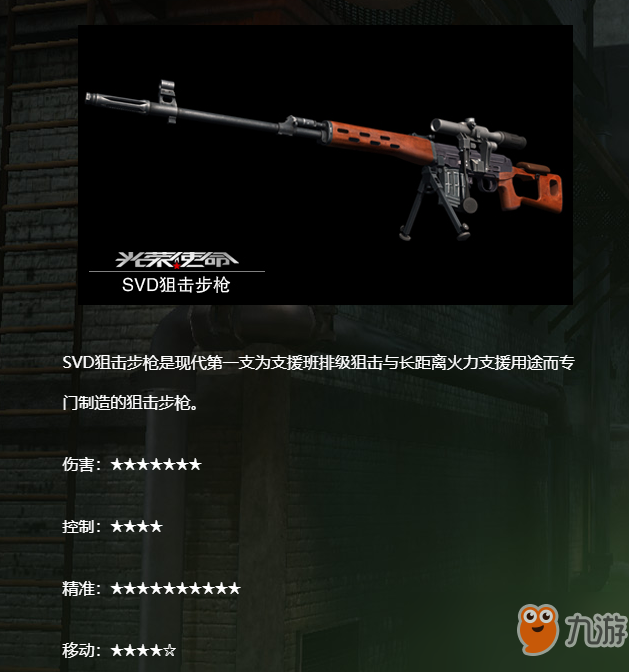 《光榮使命》SVD