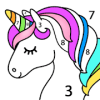 Unicorn Color by Number – Unicorn Coloring Book中文版下载