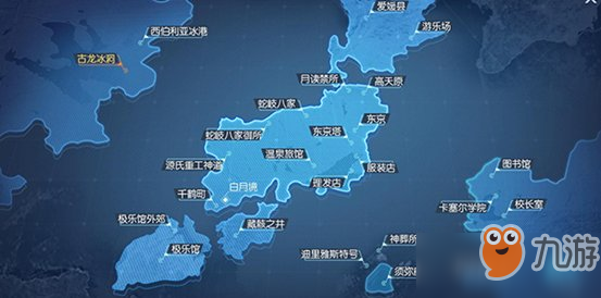 龙族幻想世界地图介绍