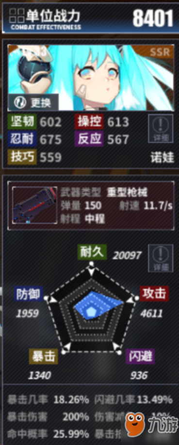 重装战姬输出端所有数值解析 输出数值攻略