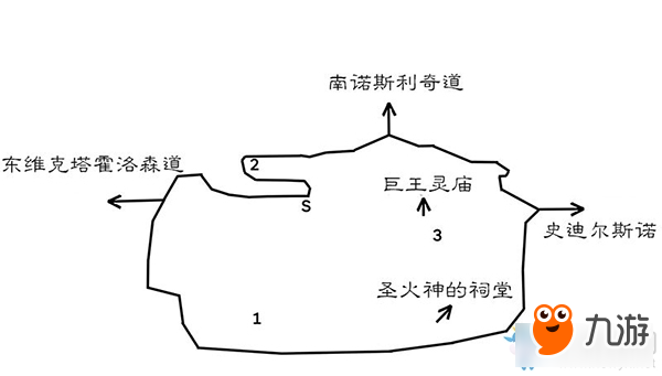 《八方旅人》史迪爾斯諾區(qū)域?qū)毾涫占貓D指引