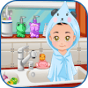 game Baby bath in the Kitchen