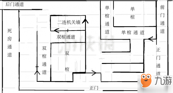 《探灵笔记》古墓地宫平面图怎么看？古墓地宫走法介绍