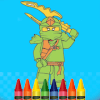 coloring ninja turtle and leggo toys玩不了怎么办