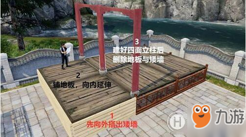 明日之后观景亭怎么建？